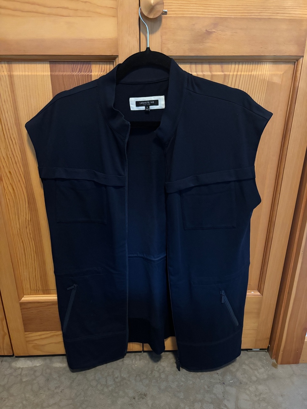 Lafayette 148 New York Navy Vest
